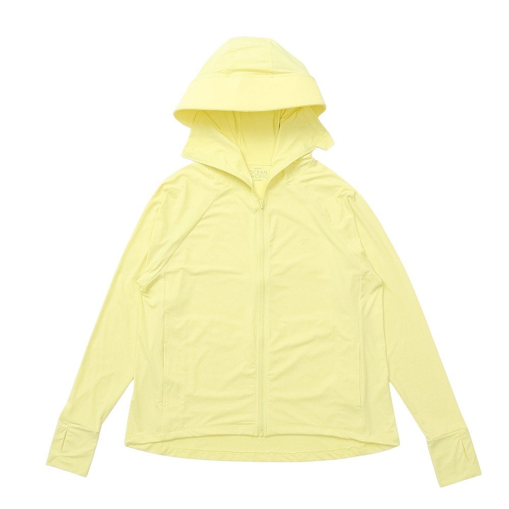 オーシャンパシフィック（Ocean Pacific）（レディース）ラッシュガード SNC ツバ付き 長袖ジップパーカー 526457YL