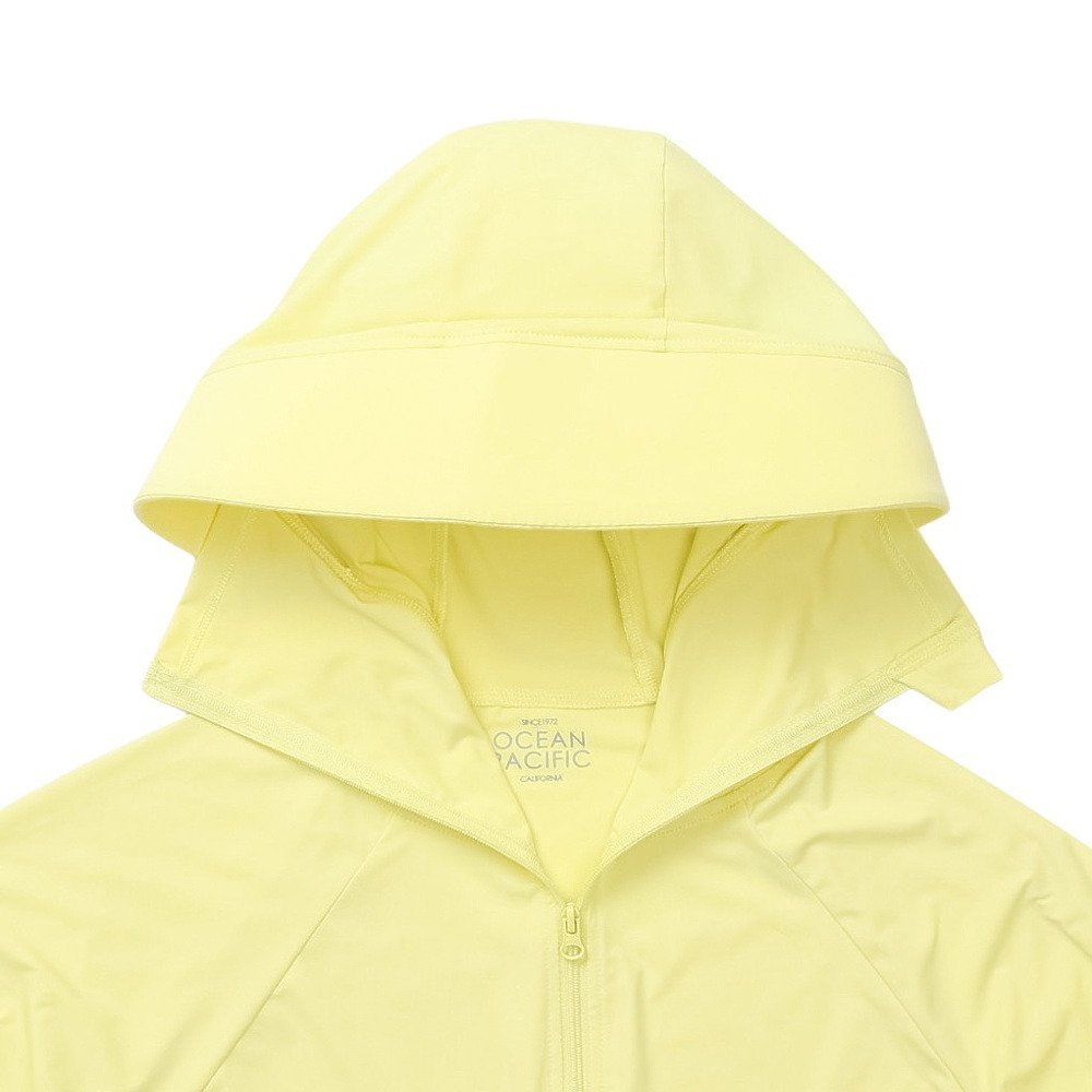 オーシャンパシフィック（Ocean Pacific）（レディース）ラッシュガード SNC ツバ付き 長袖ジップパーカー 526457YL
