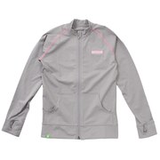 フットマーク（FOOTMARK）（キッズ）ガールズ長袖立ち襟ジップラッシュ 0241870-18