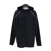 フットマーク（FOOTMARK）（キッズ）ラッシュガード キッズ 長袖 女の子 ガールズ フード 241897BLK