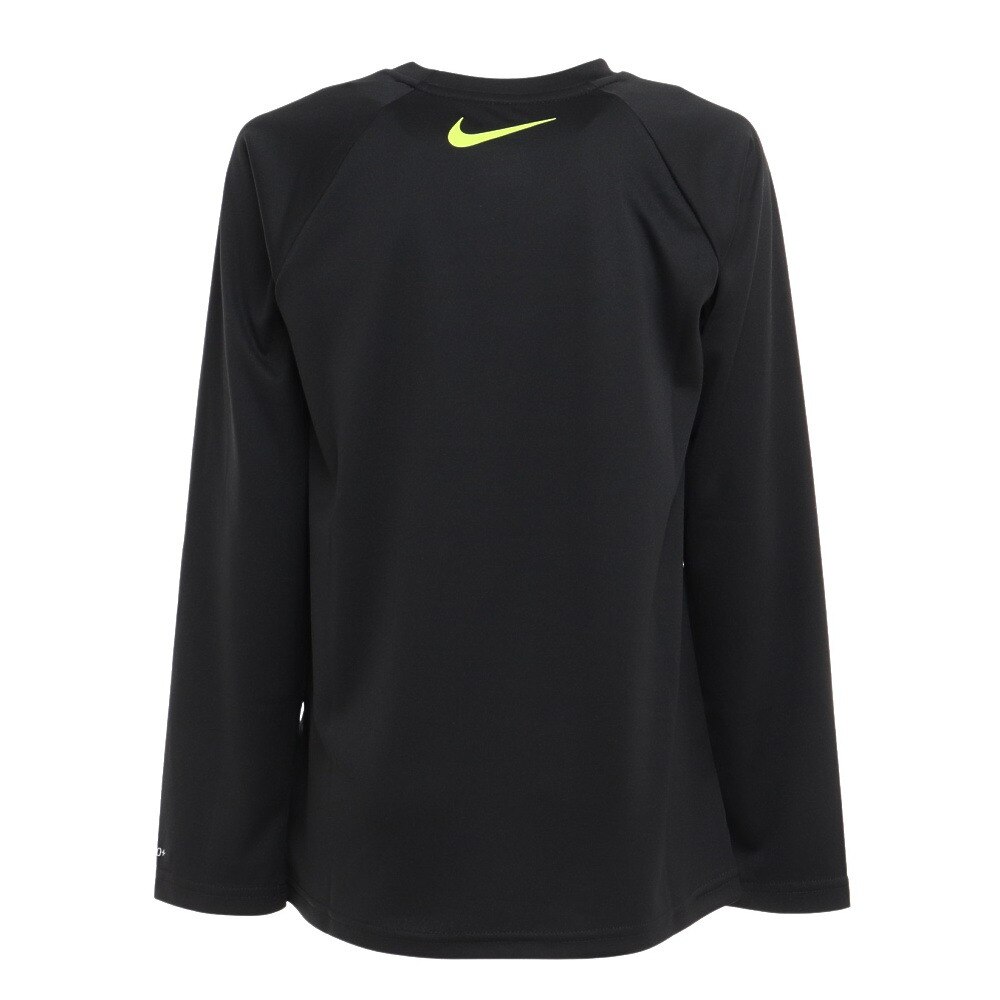 ナイキ（NIKE）（キッズ）ラッシュガード 長袖 子供 ジュニア ボーイズ UVカット UPF40+ 紫外線対策 NESSC837 1991052-09 130
