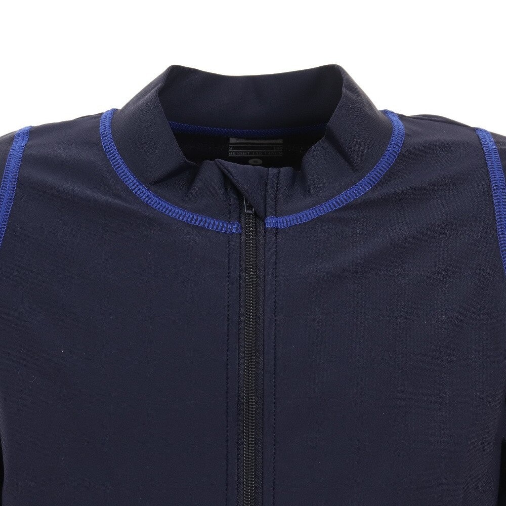 ナイキ（NIKE）（キッズ）スクール水着 ラッシュガード 長袖 フードなし 子供 ジュニア ボーイズ UVカット UPF50+ 紫外線対策 速乾 1991013-10 120 130 140