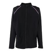 (キッズ)ジュニア スクール水着 ラッシュガード 長袖 パーカー 0242307BLK ブラック