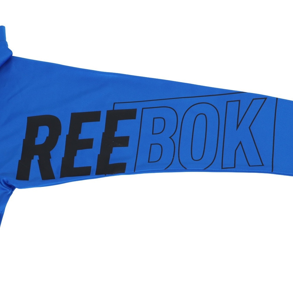 リーボック（REEBOK）（キッズ）ジュニア スクール水着 ラッシュガード 長袖 パーカー 120203BL ブルー