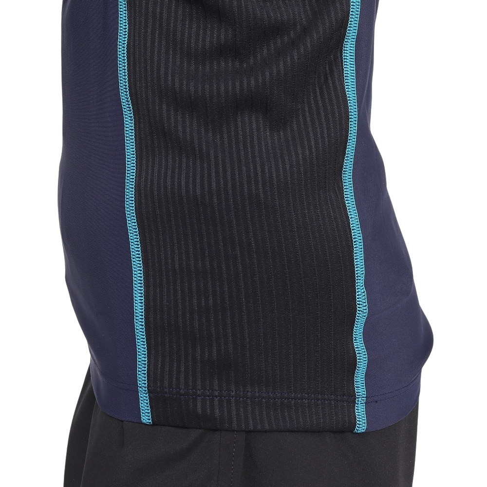 ナイキ（NIKE）（キッズ）ジュニア スクール水着 ラッシュガード 長袖 1991064-06 ネイビー