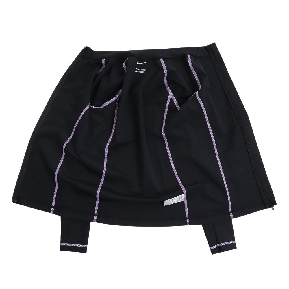 ナイキ（NIKE）（キッズ）スクール水着 ラッシュガード 長袖 フードなし 子供 女の子 ガールズ 120～170cm UVカット UPF50+ 紫外線対策 速乾 NIKE23SP 1991065-12
