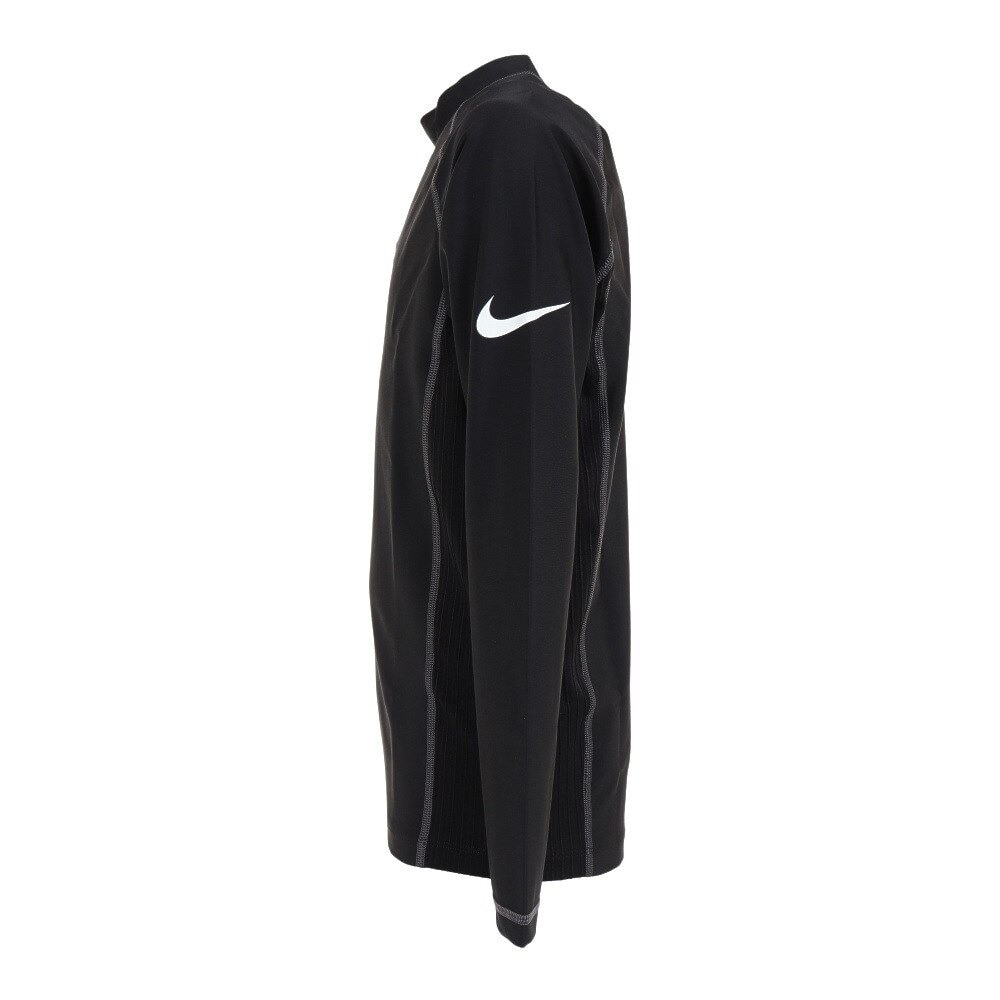 ナイキ（NIKE）（キッズ）ジュニア スクール水着 ラッシュガード 長袖 SWIM BOYS 1991071-18 ブラック