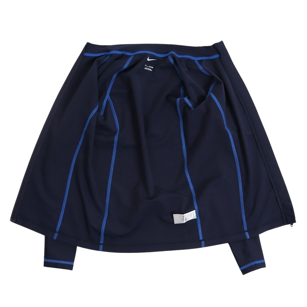 ナイキ（NIKE）（キッズ）スクール水着 ラッシュガード 長袖 フードなし 子供 男の子 ボーイズ 120～170cm NIKE23SP 1991072-10