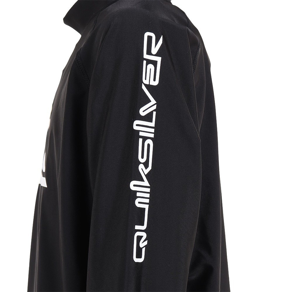 クイックシルバー（Quiksilver）（キッズ）ジュニア スクール水着 ラッシュガード 長袖 ALL TIME LR YOUTH 23SP KLY231021 BLK ブラック