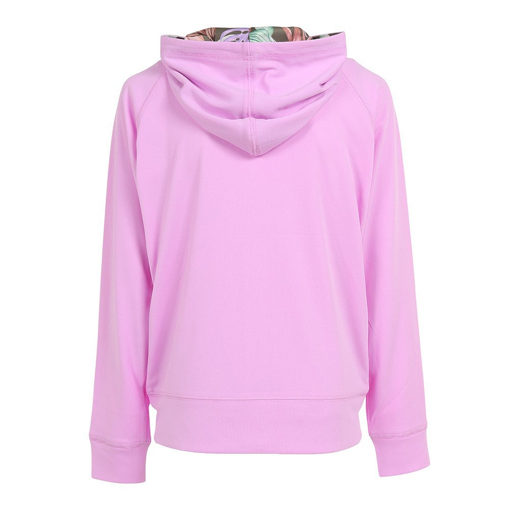 ロキシー（ROXY）（キッズ）UV カット 速乾 長袖 パーカー ラッシュ MINI MERMAID TLY231106LIL ライラック