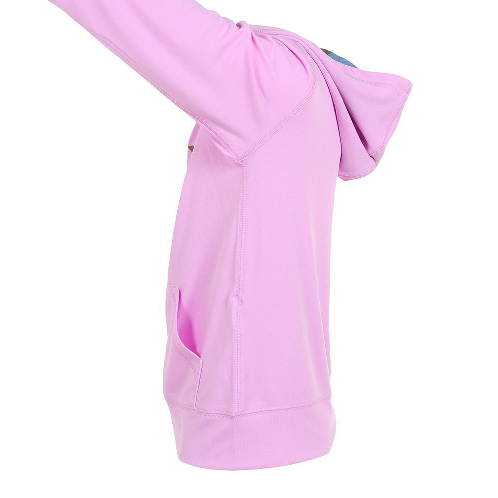 ロキシー（ROXY）（キッズ）UV カット 速乾 長袖 パーカー ラッシュ MINI MERMAID TLY231106LIL ライラック
