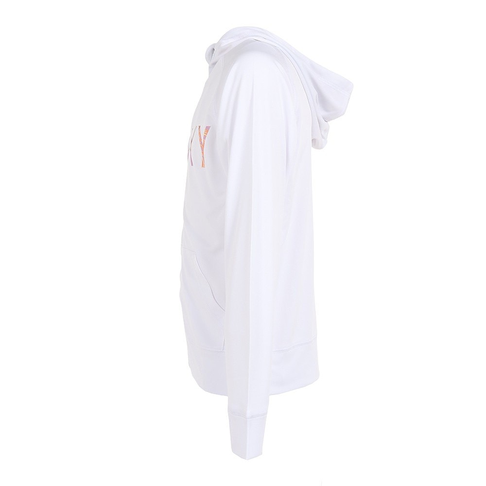 ロキシー（ROXY）（キッズ）UV カット 速乾 長袖 パーカー ラッシュ MINI MERMAID TLY231106WHT