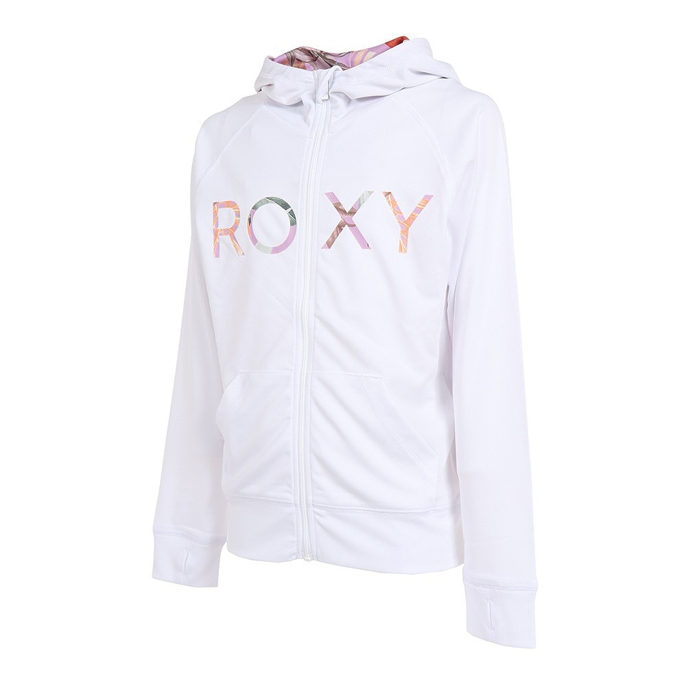 ロキシー（ROXY）（キッズ）水着 ラッシュガード 長袖 パーカー