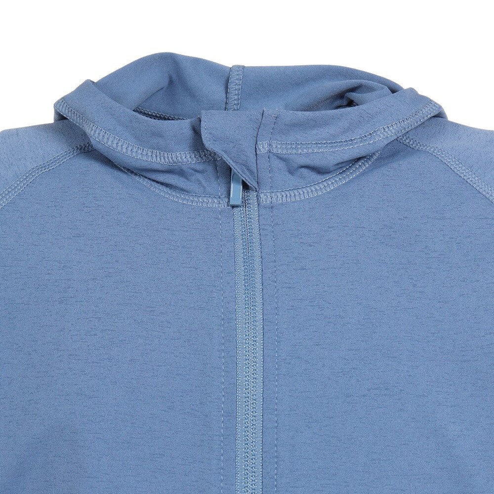 フットマーク（FOOTMARK）（キッズ）ジュニア 水着 ラッシュガード 長袖 パーカー FOOTMARKNATURAL 3100134-19 ブルー