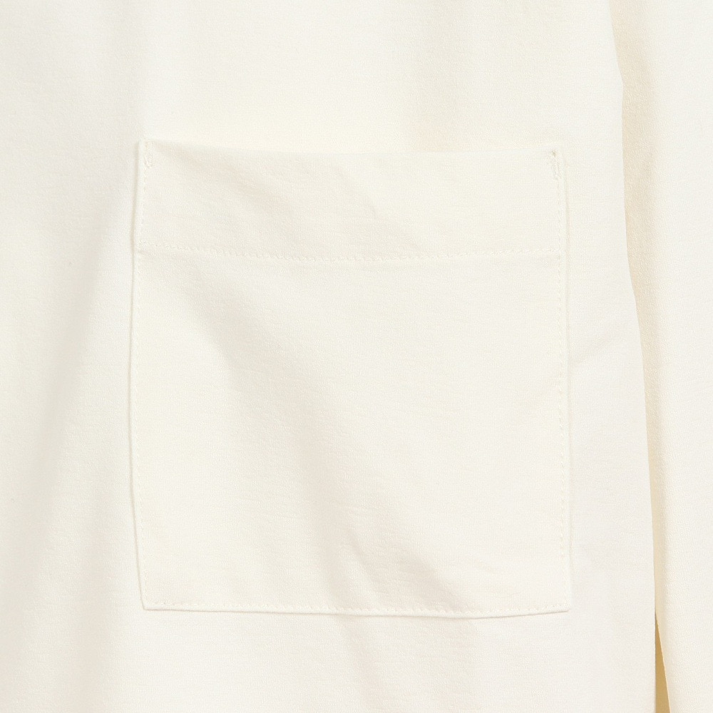 フットマーク（FOOTMARK）（キッズ）ジュニア ラッシュガード 長袖 プルオーバー FOOTMARKNATURAL 3100230-01 クリーム