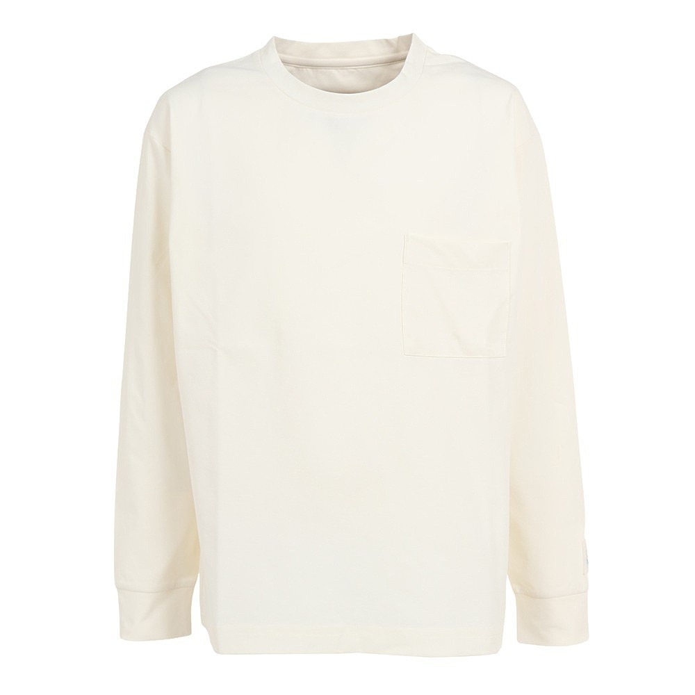 フットマーク（FOOTMARK）（キッズ）ジュニア ラッシュガード 長袖 プルオーバー FOOTMARKNATURAL 3100230-01 クリーム