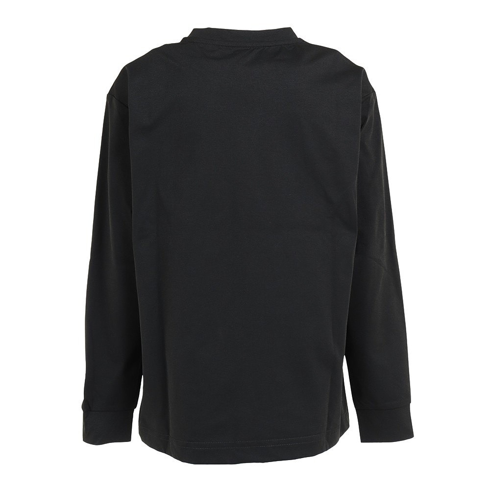 フットマーク（FOOTMARK）（キッズ）ジュニア ラッシュガード 長袖 プルオーバー FOOTMARKNATURAL 3100230-09 ブラック