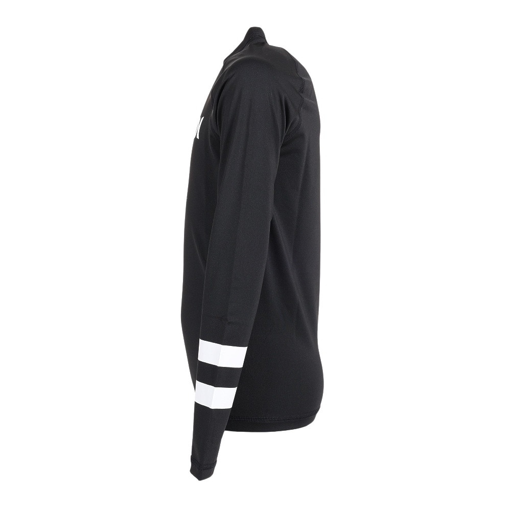 ハーレー（HURLEY）（キッズ）ジュニア ラッシュガード 長袖 UPF50+ Pro Light Top 22 AO2118-010 ブラック 135 145 155