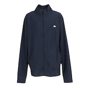 クイックシルバー（Quiksilver）（キッズ）ジュニア スクール水着 ラッシュガード 長袖 パーカー COMP LOGO STAND ZIP 23SUKLY232601YNVY ネイビー