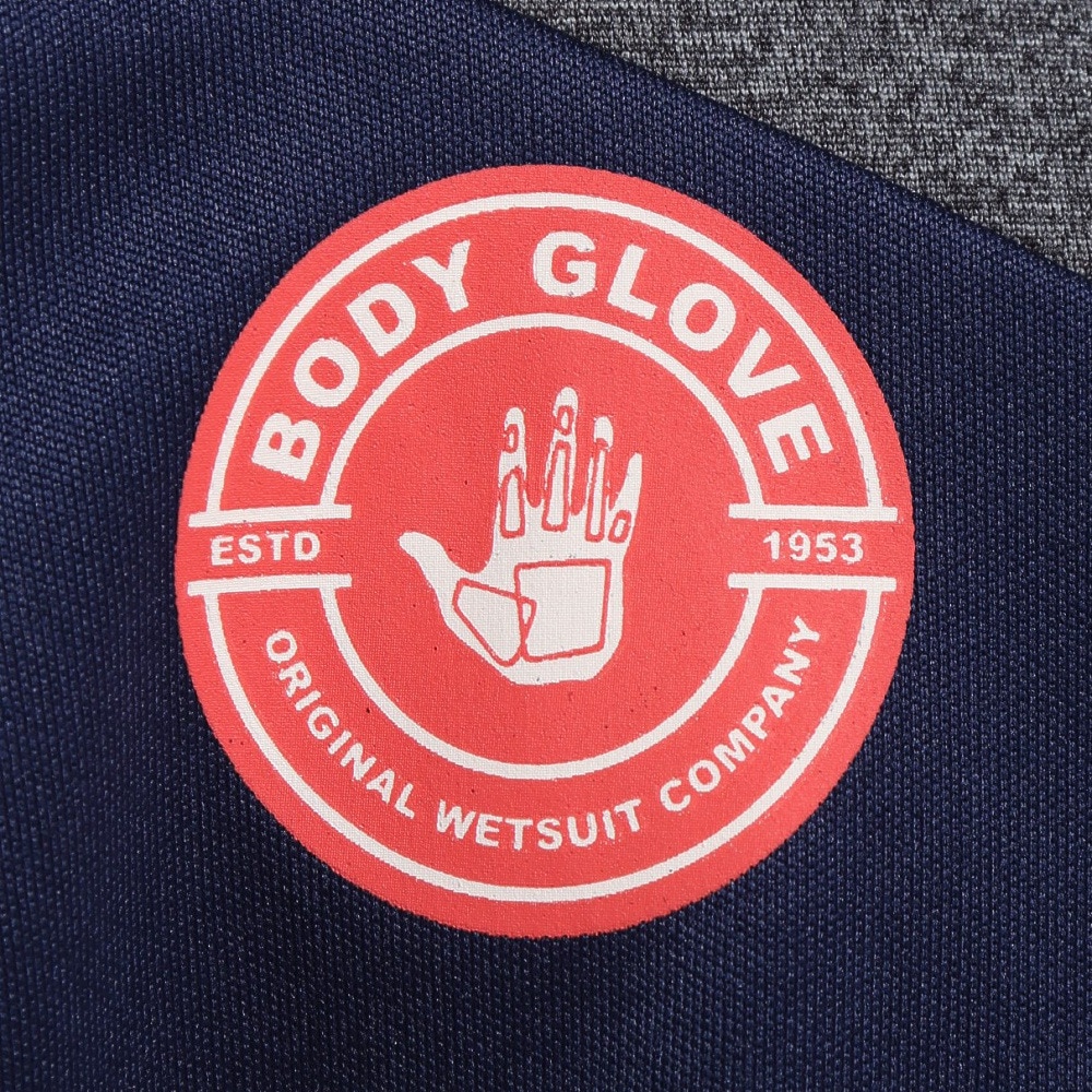 ボディグローブ（BODY GLOVE）（キッズ）水着 ラッシュガード 長袖 パーカー 子供 ジュニア UVカット 紫外線対策 37250453NV