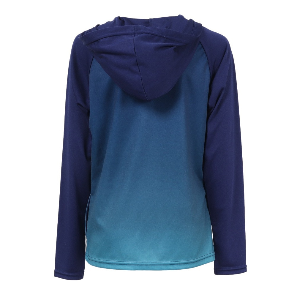 LARKiNS（LARKiNS）（キッズ）ジュニア ラッシュガード 長袖 グラデラッシュパーカー 37251473NV