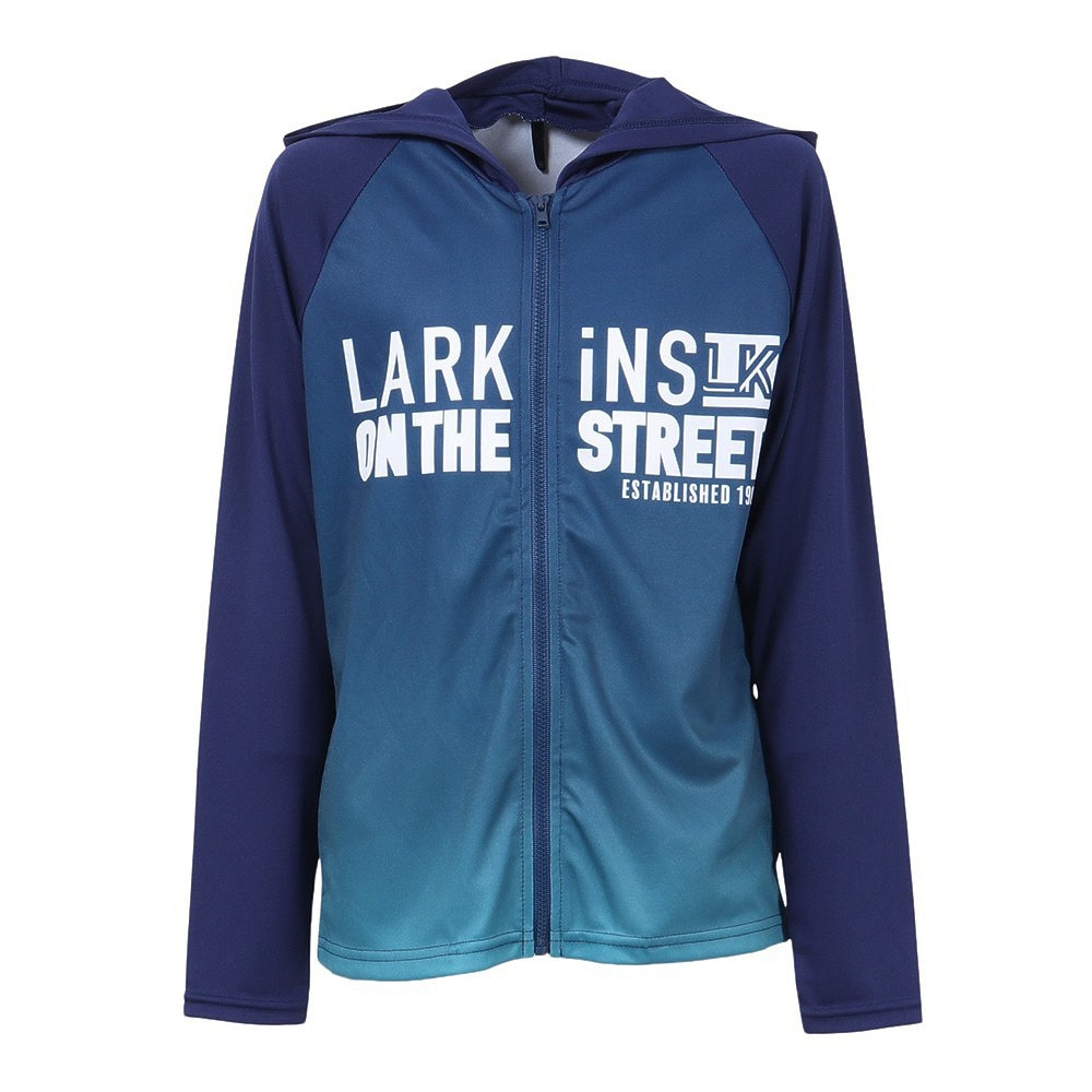 LARKiNS（LARKiNS）（キッズ）ジュニア ラッシュガード 長袖 グラデラッシュパーカー 37251473NV