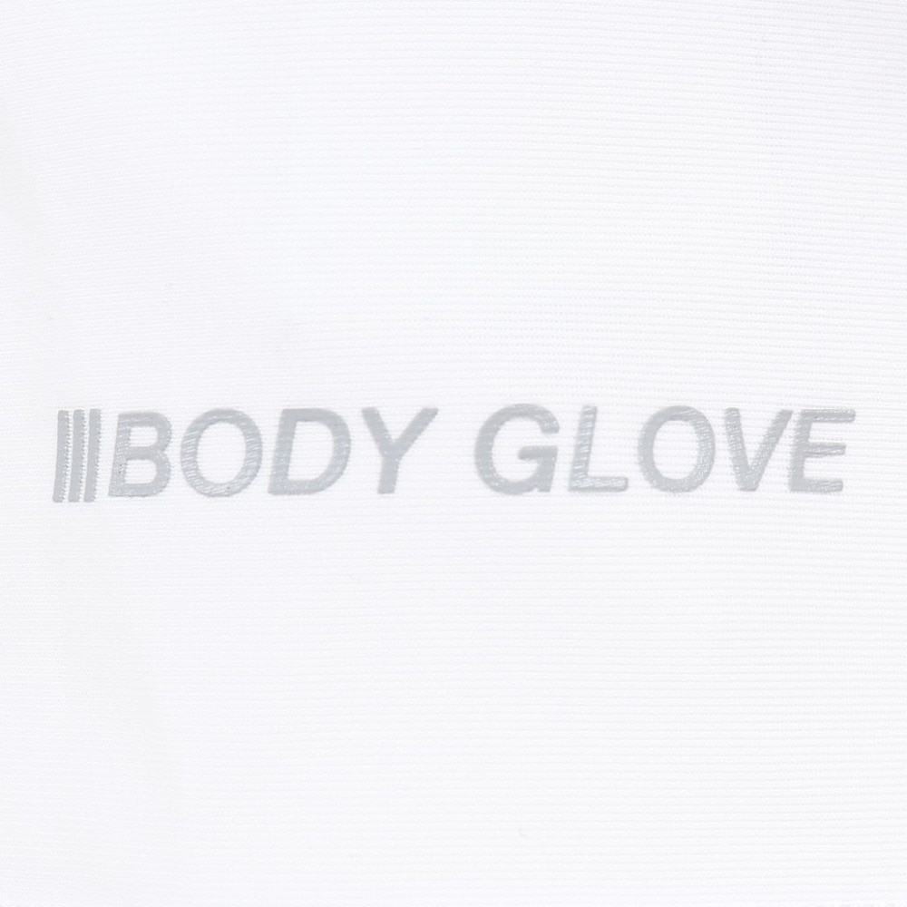 ボディグローブ（BODY GLOVE）（キッズ）水着 ラッシュガード 長袖 ジュニア 子供 男の子 UVカット 紫外線対策 7334118WH