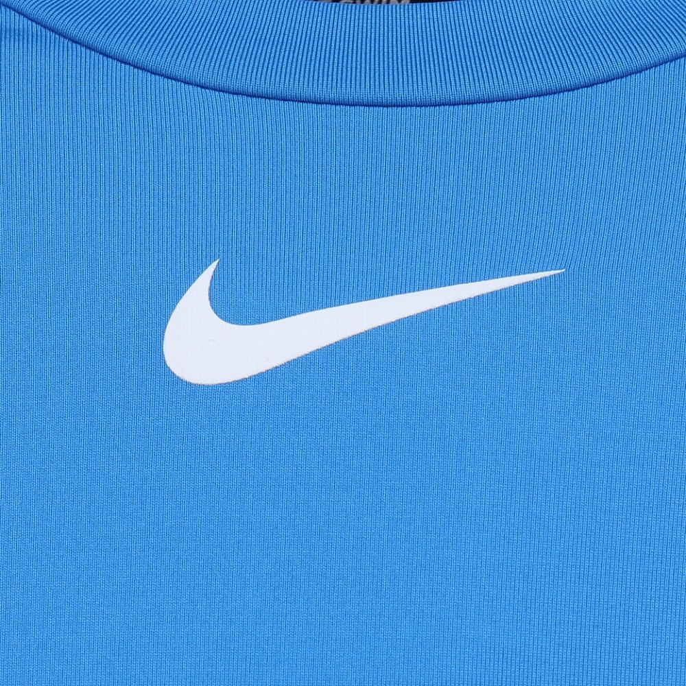 ナイキ（NIKE）（キッズ）ジュニア ラッシュガード スウッシュ長袖ハイドロガード 130～160cm UVカット NESSE739-N458