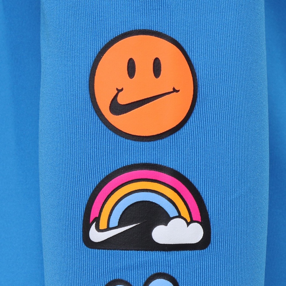 ナイキ（NIKE）（キッズ）ジュニア ラッシュガード スウッシュ長袖ハイドロガード 130～160cm UVカット NESSE739-N458