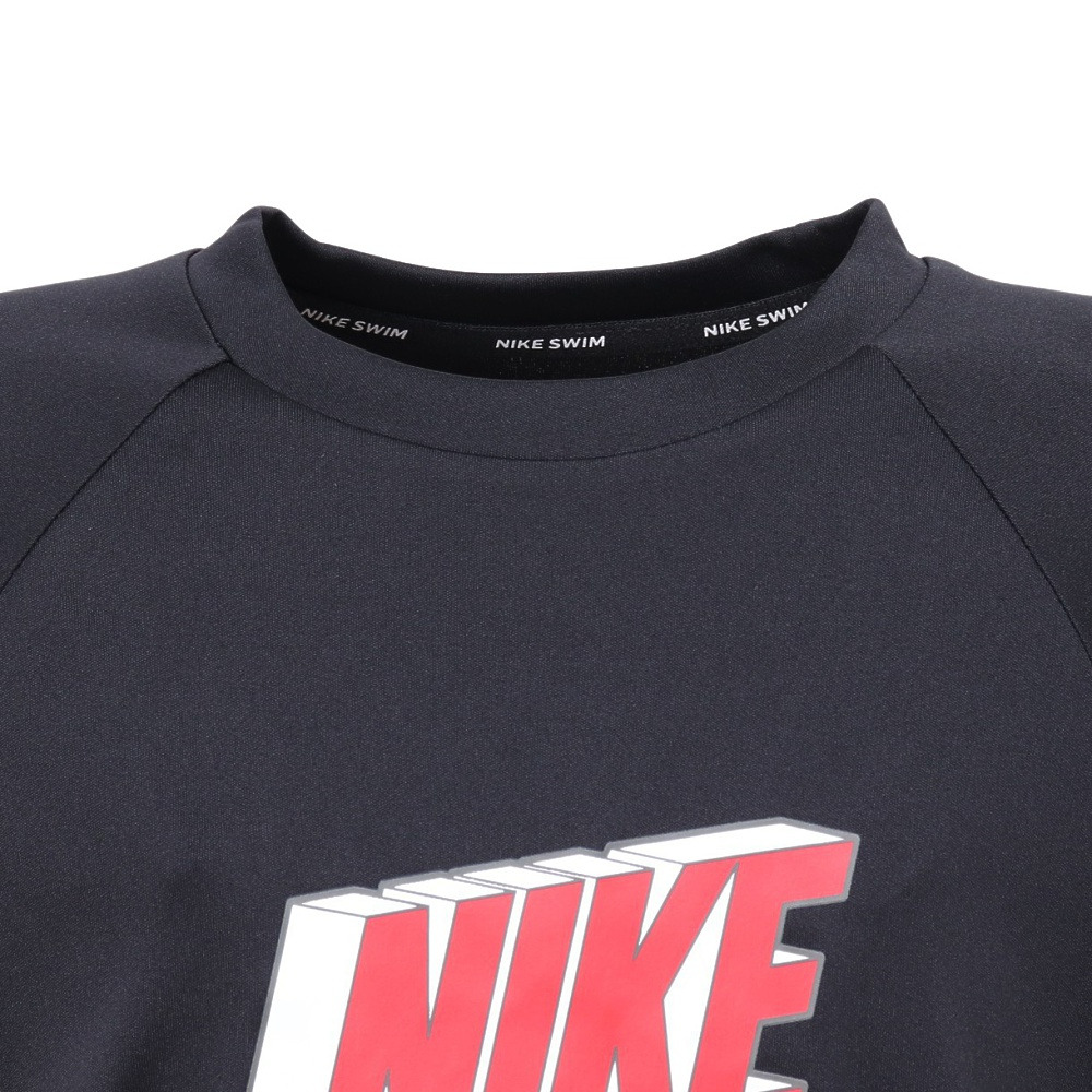 ナイキ（NIKE）（キッズ）UPF40+ 速乾 ジュニア ラッシュガード 3Dコンボ 長袖 ハイドロガード NESSE828-N001