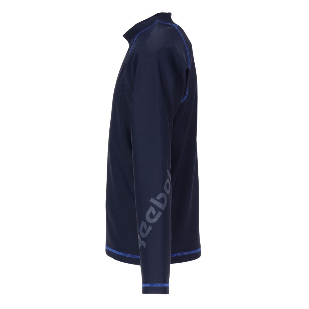 リーボック（REEBOK）（キッズ）ラッシュガード 長袖 水着 UVカット 123205NV