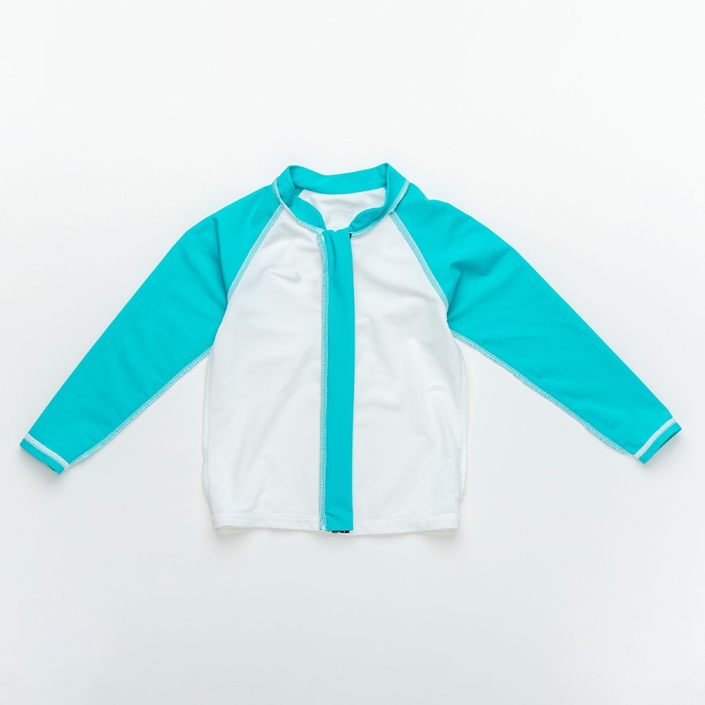 ナイキ（NIKE）（キッズ）トドラー ボーイズ ジップ付きラッシュガード SS25 1991115-023
