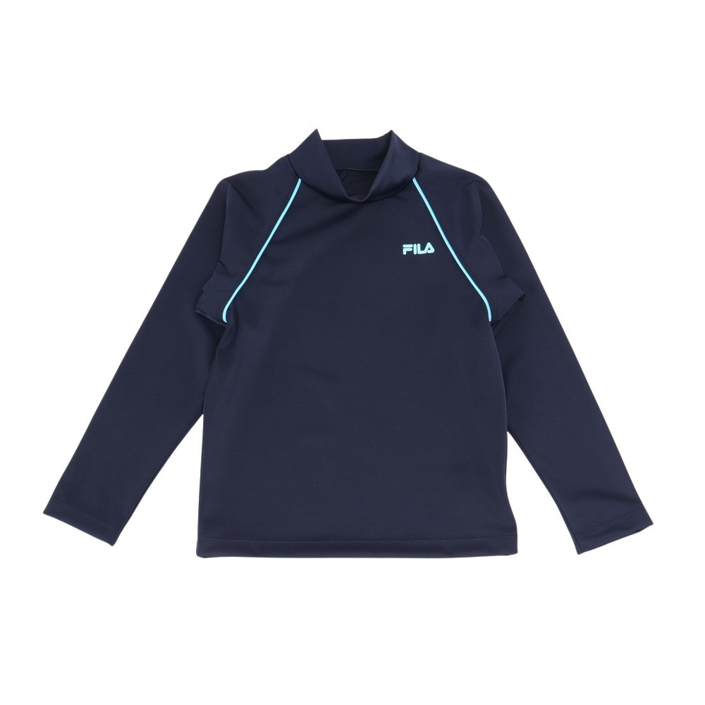 フィラ（FILA）（キッズ）ジュニア ラッシュガード 長袖被り 125203 NSA