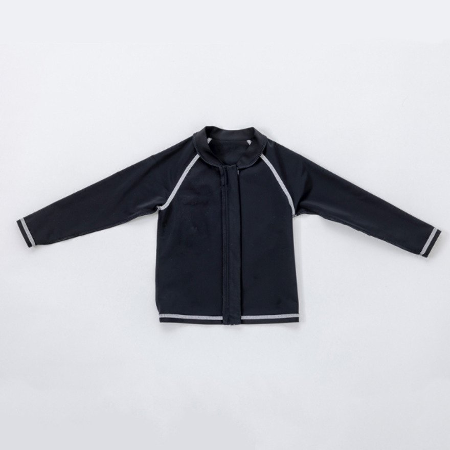 ナイキ（NIKE）（キッズ）ラッシュガード 長袖 SS26 トドラー ボーイズ ジップ付きラッシュガード 1991131-0009