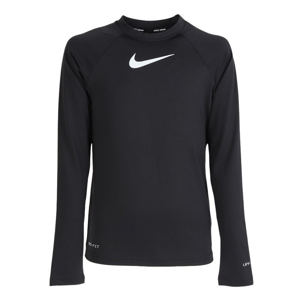 ナイキ（NIKE）（キッズ）ジュニア ラッシュガード エッセンシャル 長袖ハイドロガード NESSG750-N001