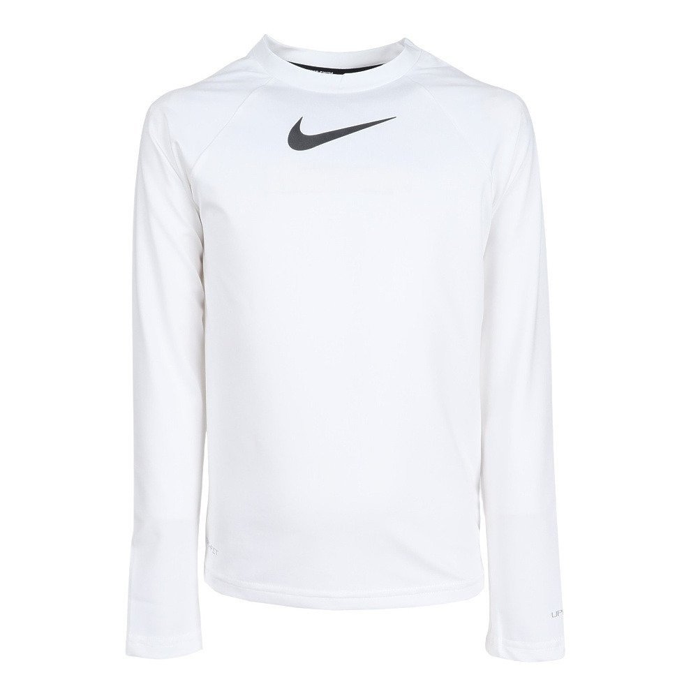 ナイキ（NIKE）（キッズ）ジュニア ラッシュガード エッセンシャル 長袖ハイドロガード NESSG750-N100