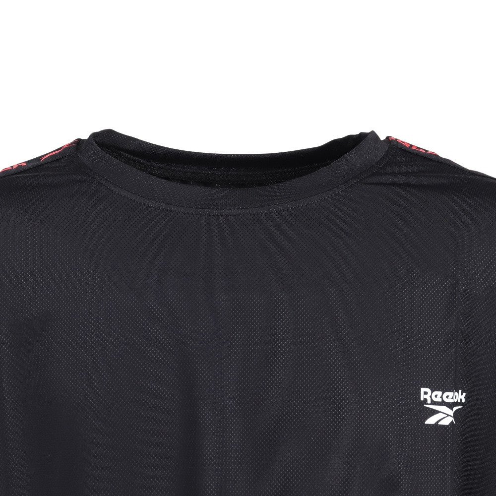 リーボック（REEBOK）（キッズ）ジュニア 冷感クロスメッシュ 長袖ラッシュガード 126226 BK