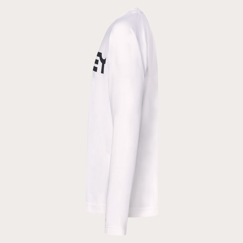 オークリー（OAKLEY）（キッズ）ジュニア ラッシュガード 長袖Tシャツ FOA408979-100