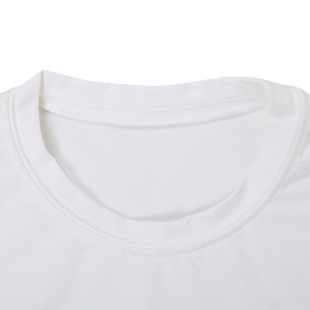 フットマーク（FOOTMARK）（キッズ）ジュニア ラッシュガード 半袖 プルオーバーTシャツ 0242069-01 ホワイト