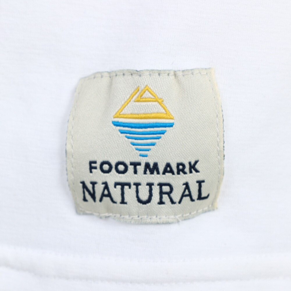 フットマーク（FOOTMARK）（キッズ）ジュニア ラッシュガード 半袖 プルオーバーTシャツ 0242069-01 ホワイト