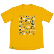 フットマーク（FOOTMARK）（キッズ）ラッシュガード 半袖 Tシャツ 子供 ジュニア UVカット 紫外線対策 0242073-02 140 150 160