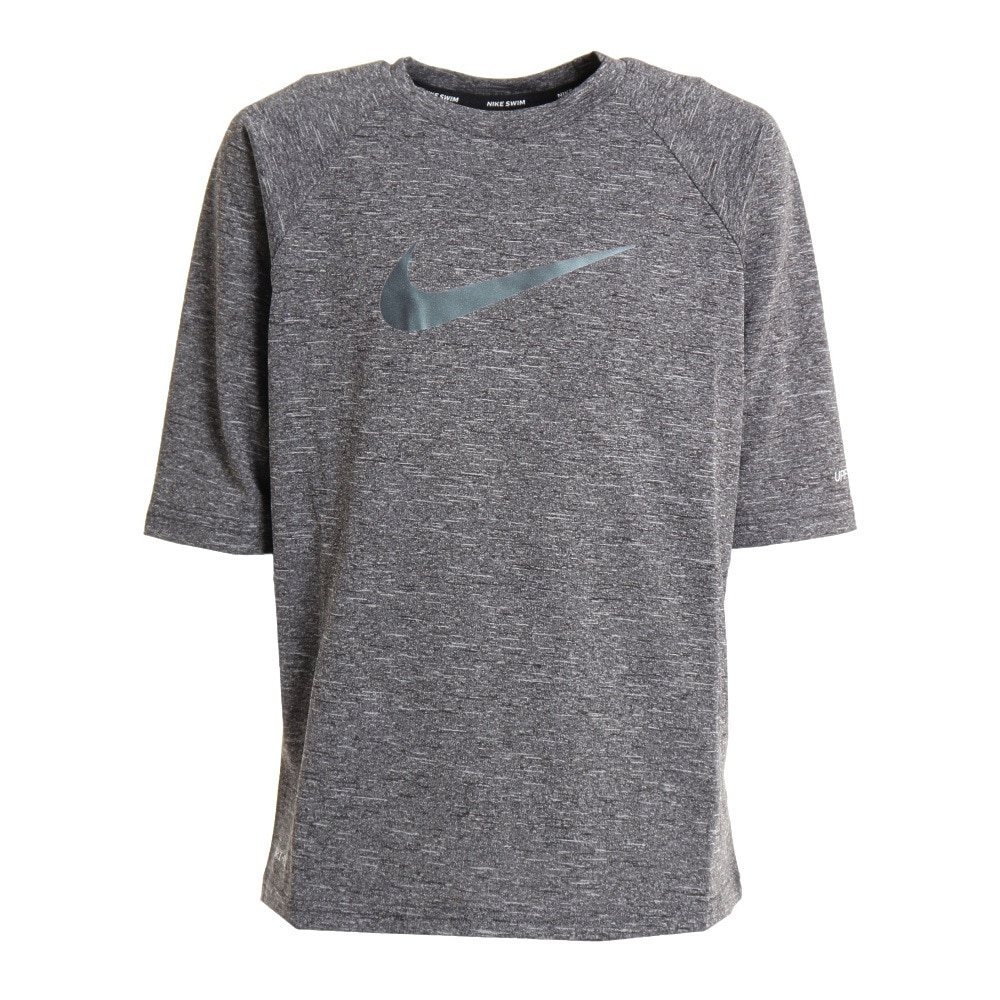 ナイキ（NIKE）（キッズ）ラッシュガード 半袖 子供 ジュニア ボーイズ UVカット UPF40+ 紫外線対策 NESSA825 1991028-09 130 140 150 160