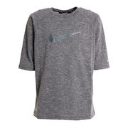 ナイキ(NIKE)(キッズ)ラッシュガード 半袖 子供 ジュニア ボーイズ UVカット UPF40+ 紫外線対策 NESSA825 1991028-09 130 140 150 160
