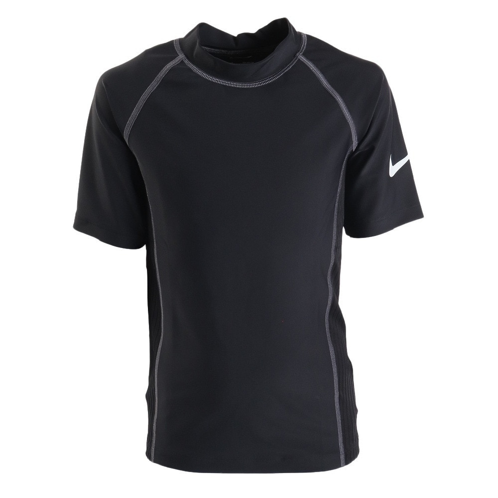 ナイキ（NIKE）（キッズ）UPF50+ 速乾 ラッシュガード 半袖 NIKE23SP 1991070-18