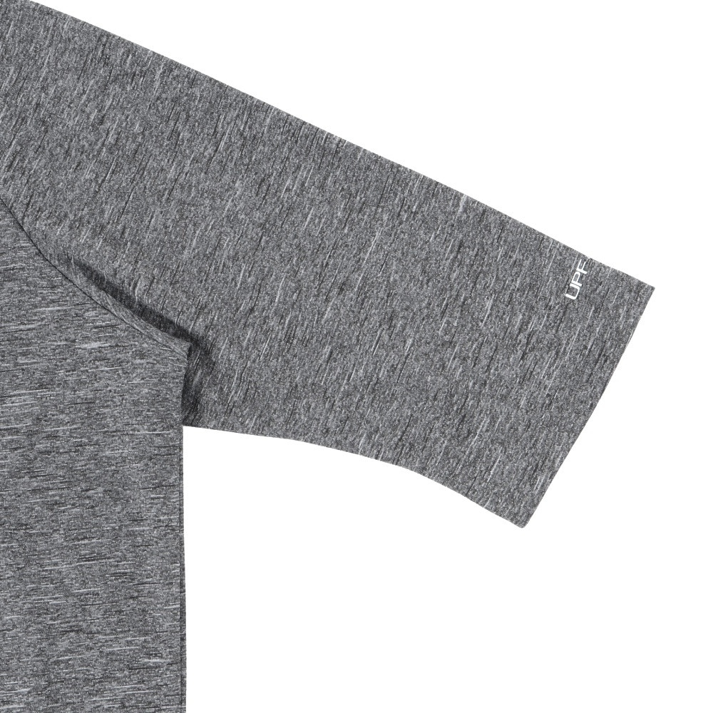 ナイキ（NIKE）（キッズ）ジュニア ラッシュガード 半袖 Tシャツ ハイドロガード NESSA825-001 ブラック