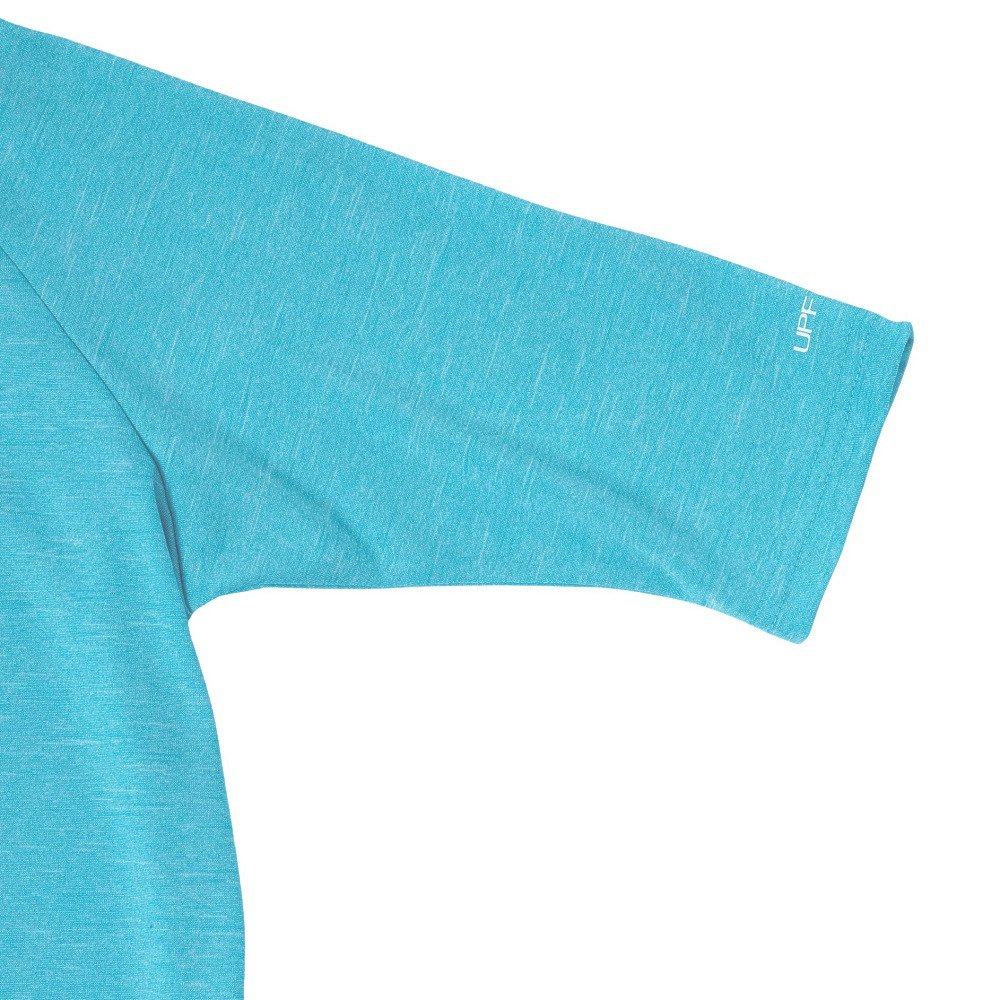 ナイキ（NIKE）（キッズ）ジュニア ラッシュガード 半袖 Tシャツ ハイドロガード 130～160cm NESSA825-480 ブルー