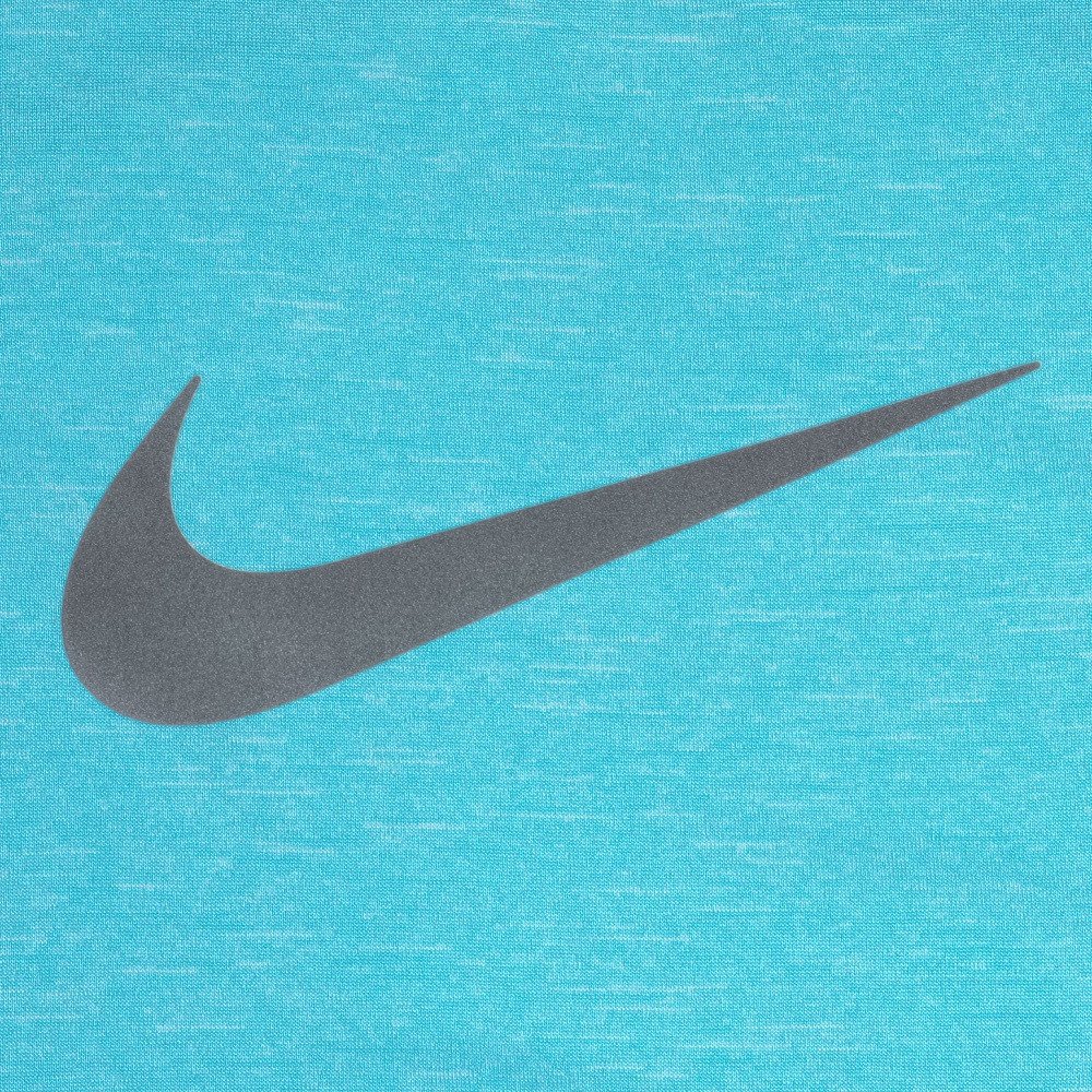 ナイキ（NIKE）（キッズ）ジュニア ラッシュガード 半袖 Tシャツ ハイドロガード 130～160cm NESSA825-480 ブルー