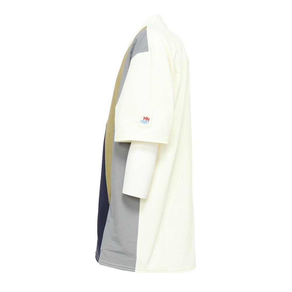 フットマーク（FOOTMARK）（キッズ）ジュニア 水着 ラッシュガード 半袖 Tシャツ 3100214-01 ホワイト