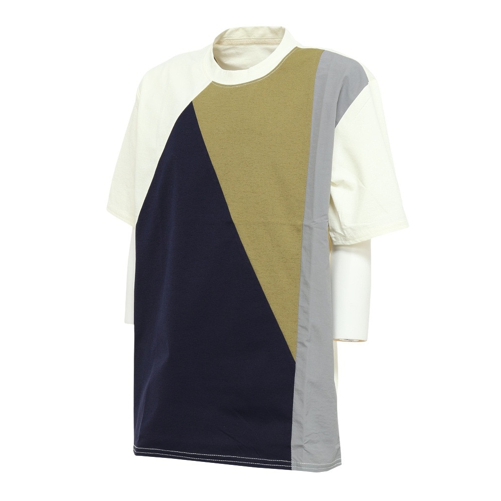 フットマーク（FOOTMARK）（キッズ）ジュニア 水着 ラッシュガード 半袖 Tシャツ 3100214-01 ホワイト