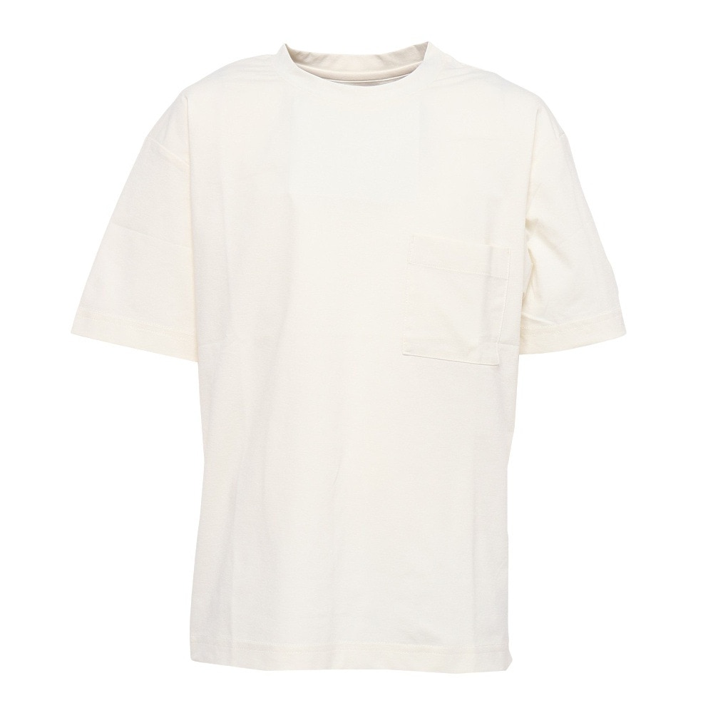 フットマーク（FOOTMARK）（キッズ）ジュニア 水着 ラッシュガード 半袖 Tシャツ 3100226-01 クリーム